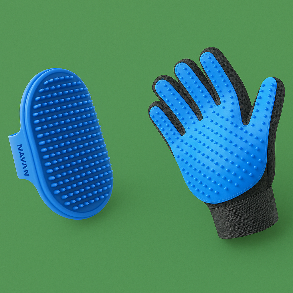 PetNovus Pet Grooming Massage Kit