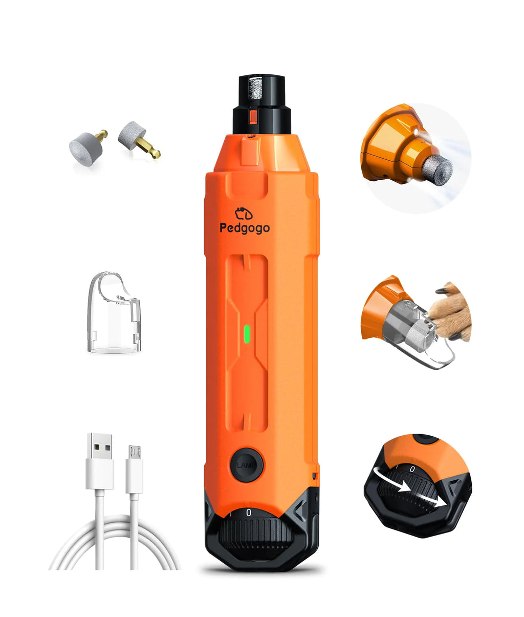 PetNovus 6-Speed LED Dog Nail Grinder