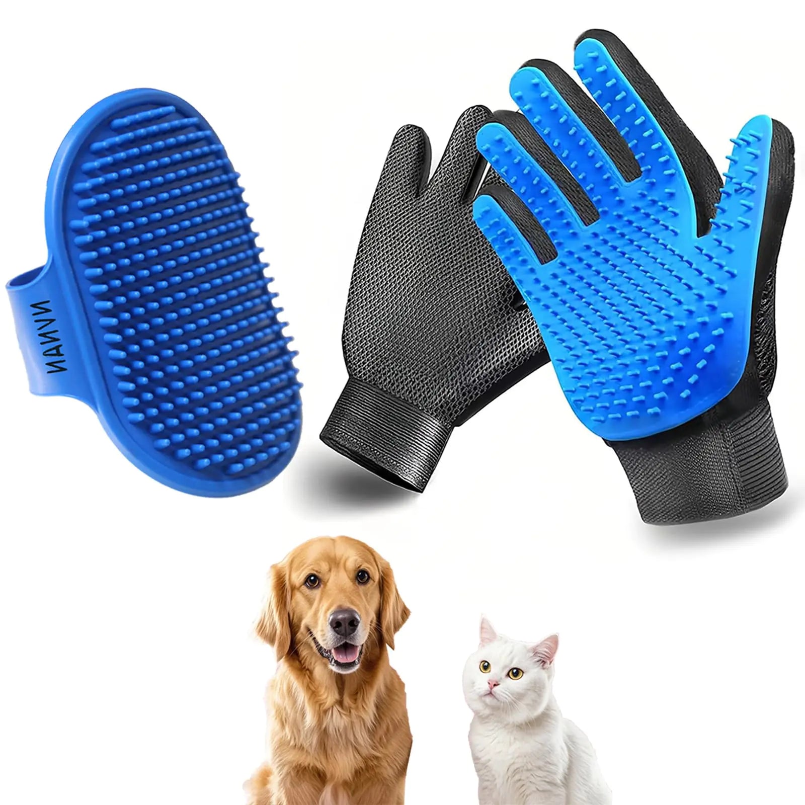 PetNovus Pet Grooming Massage Kit